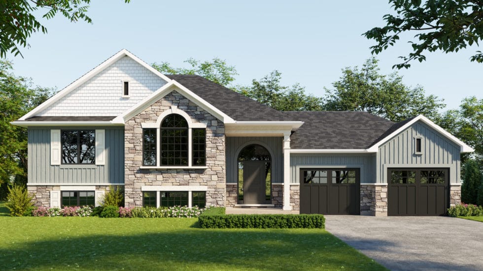 RAISED BUNGALOW HOUSE PLANS – Canadian Home Designs